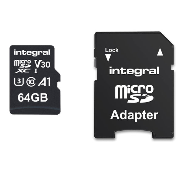 Integral Micro SD 64 GB V30 Integral Micro SD 64 GB V30